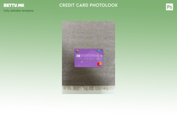 модерен стил Algeria Banque de developpement mastercard photolook преден шаблон